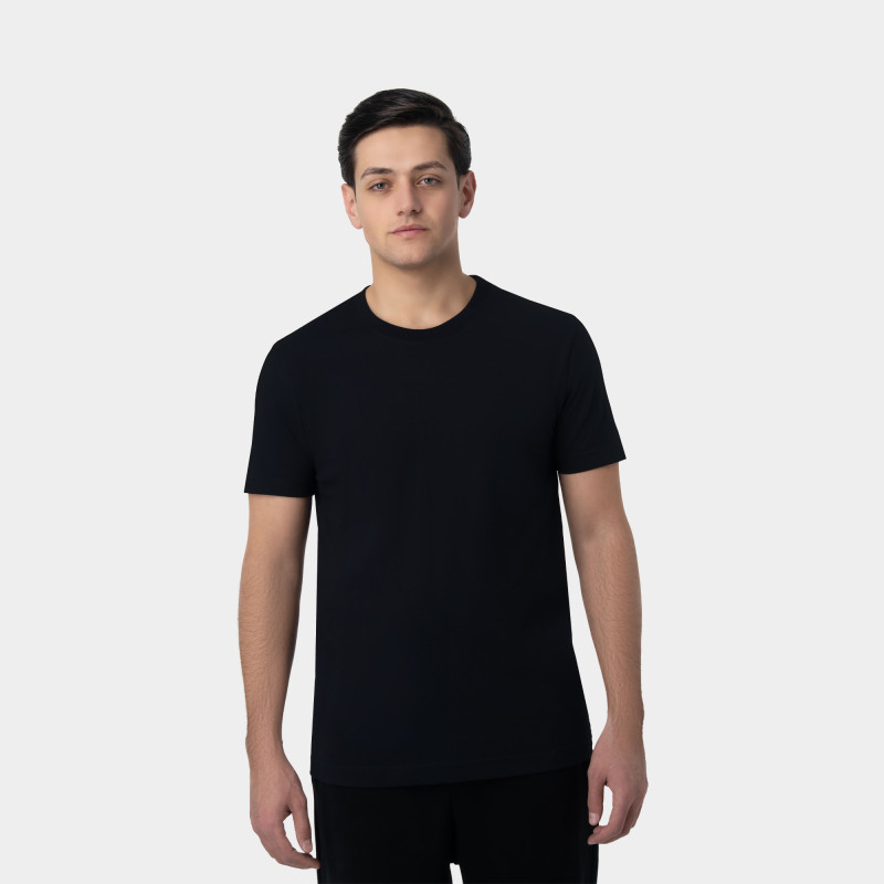 Տղամարդու բամբակյա շապիկ կլոր բացվածքով